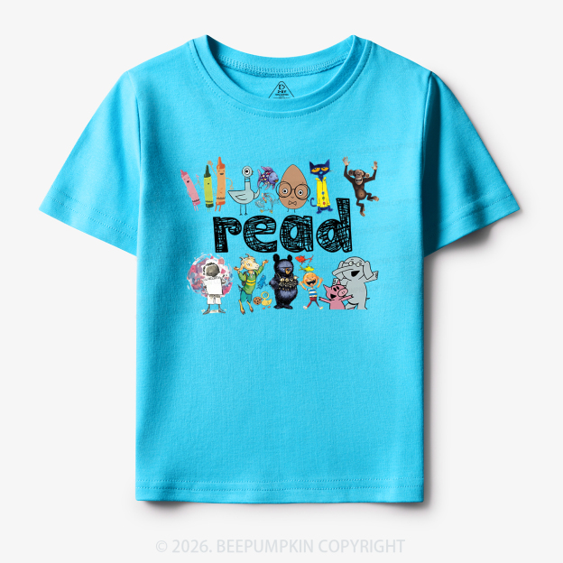 Read Books Funny Gift Toddler&Kid's Tees