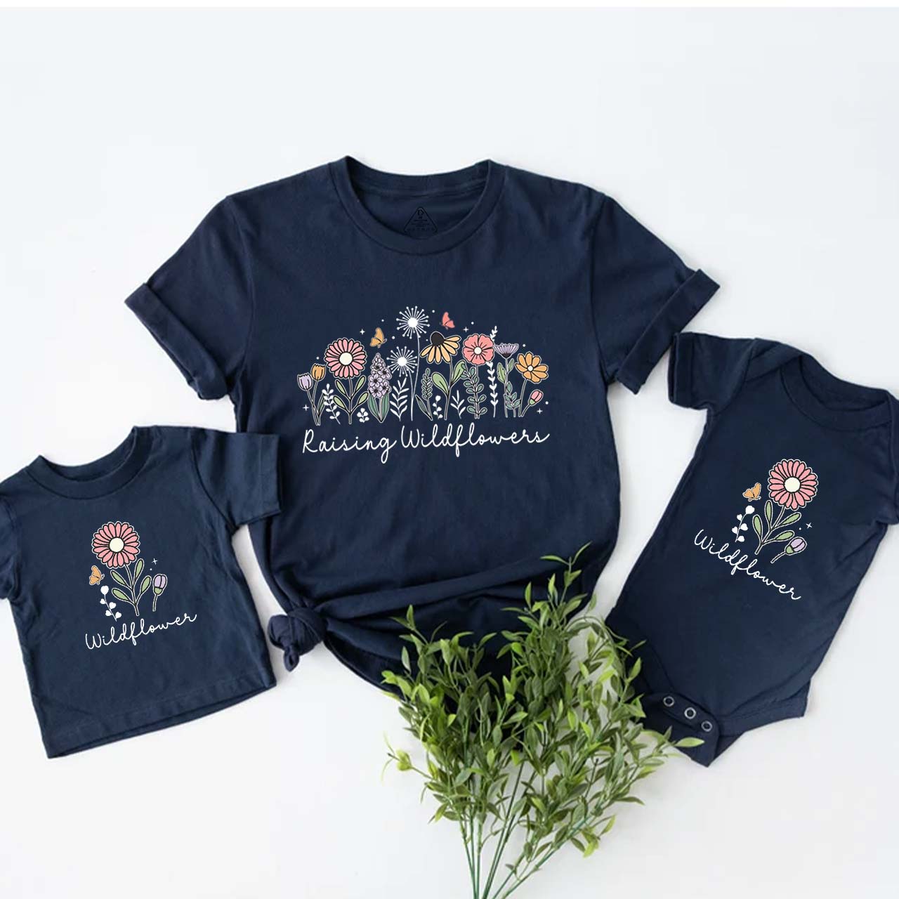 Raising Wildflowers Mother's Day Mom&Me Matching T-Shirts