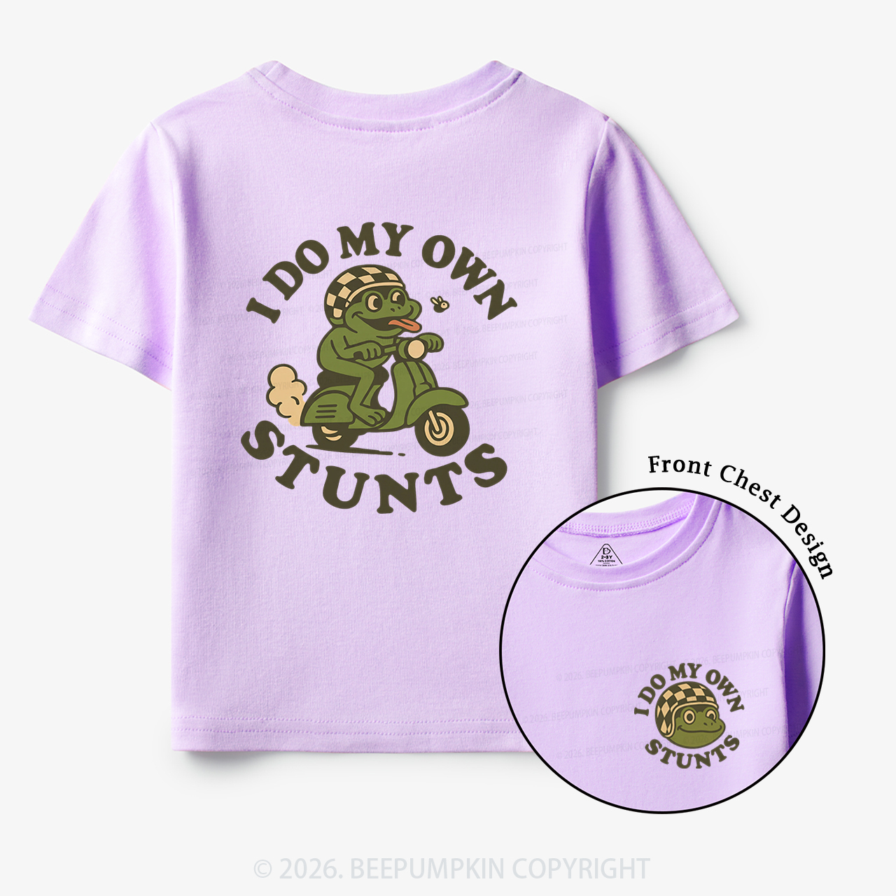 I Do My Own Stunts Frog Toddler&Kid's Tees