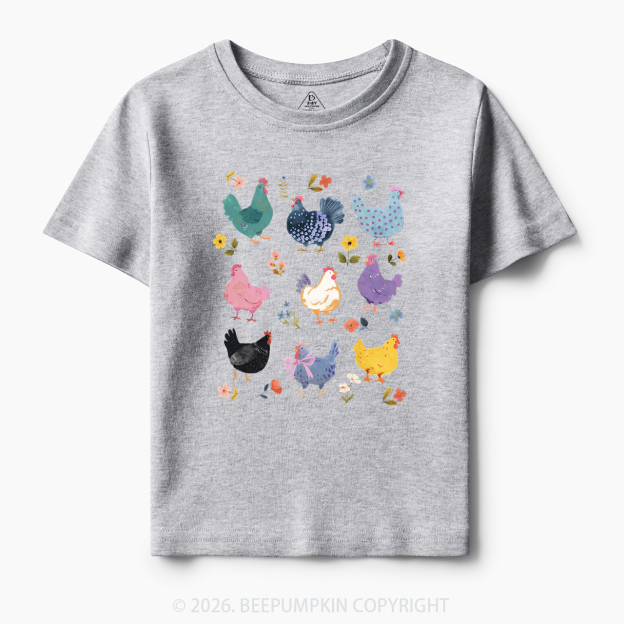 Funny Chicken Lovers Toddler&Kid's Tees