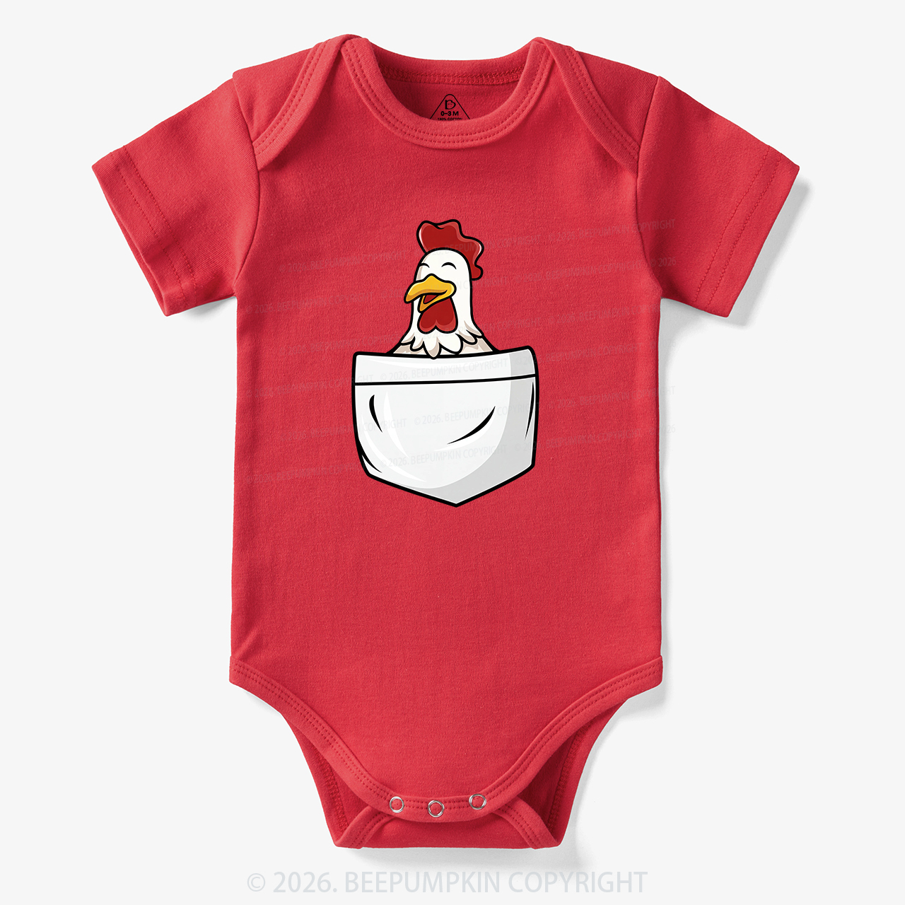 Pocket Chicken Bodysuit
