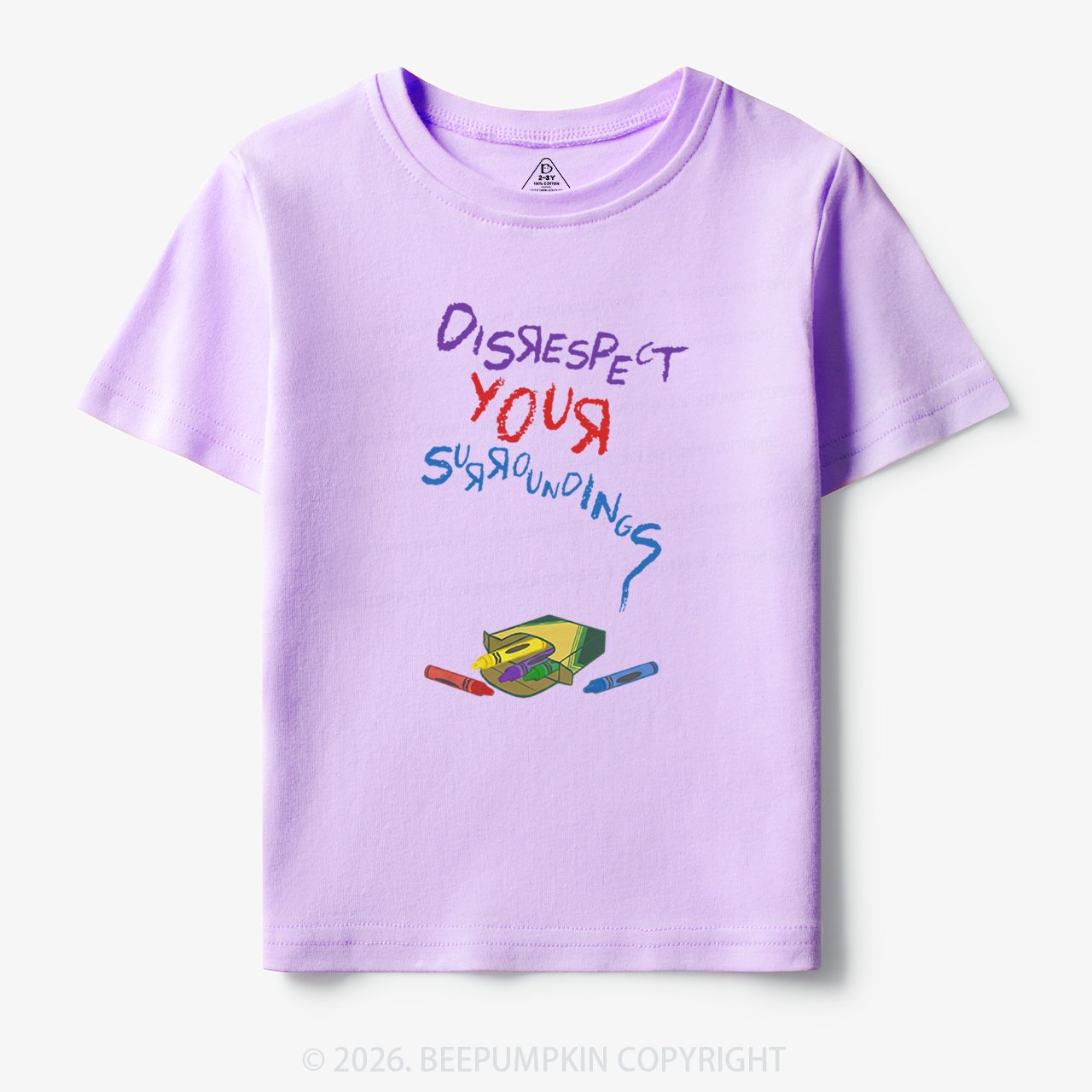 Punk Embrace Chaos Crayon Graffiti Toddler&Kid's Tees