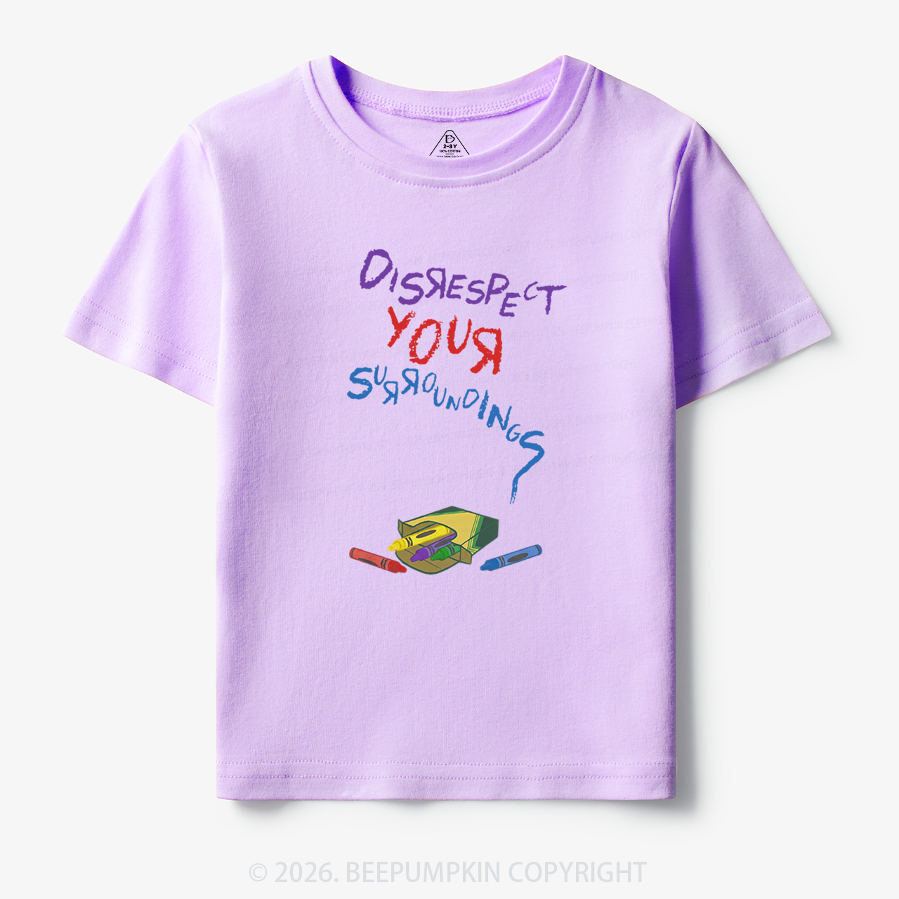 Punk Embrace Chaos Crayon Graffiti Toddler&Kid's Tees