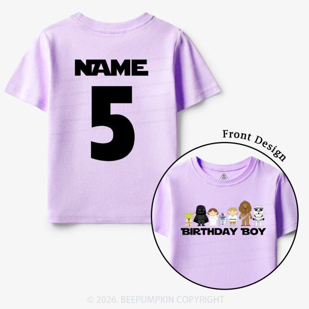 Space Hero Birthday Galaxy Party Toddler&Kid's Tees