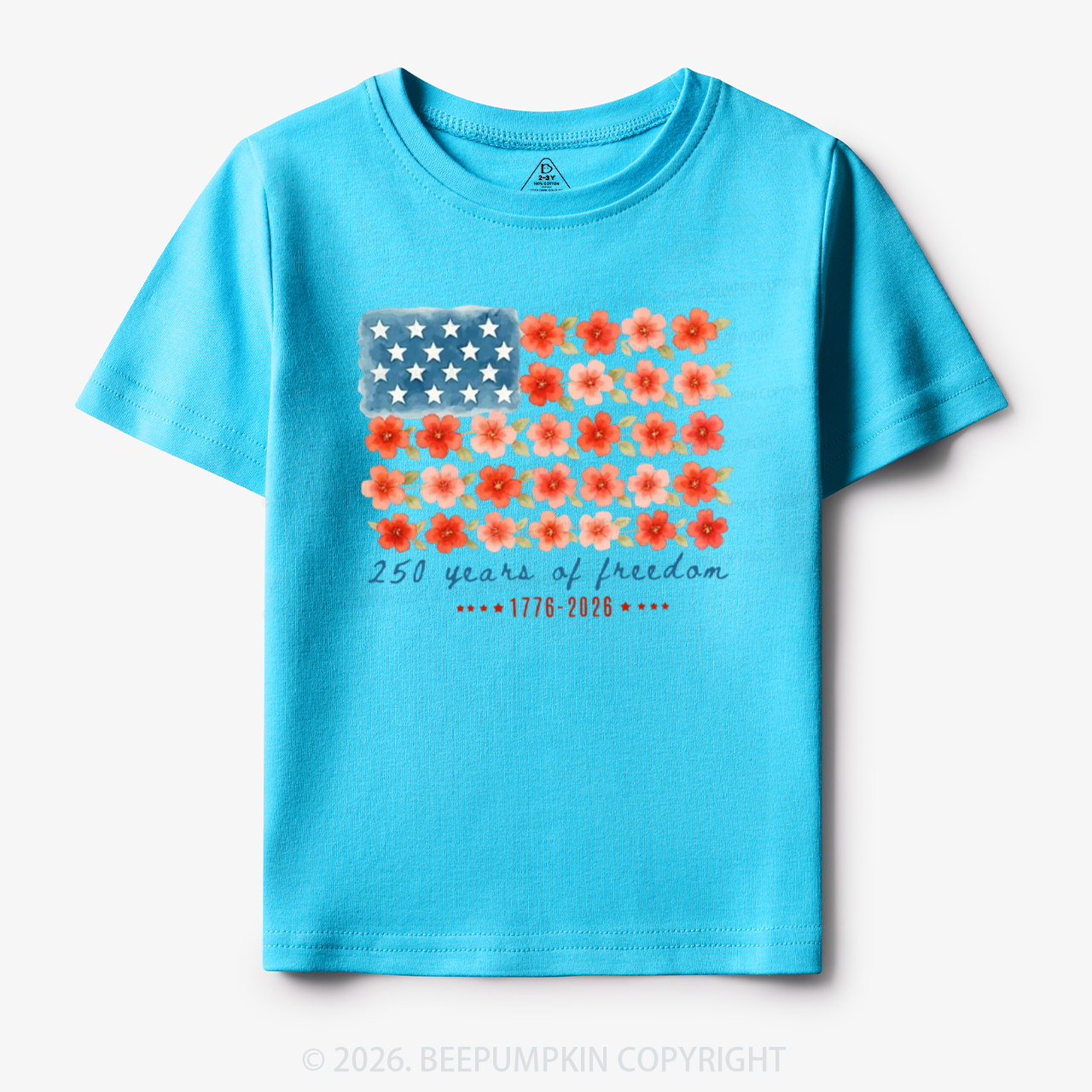America 250th Anniversary 1776–2026 Toddler&Kid's Tees
