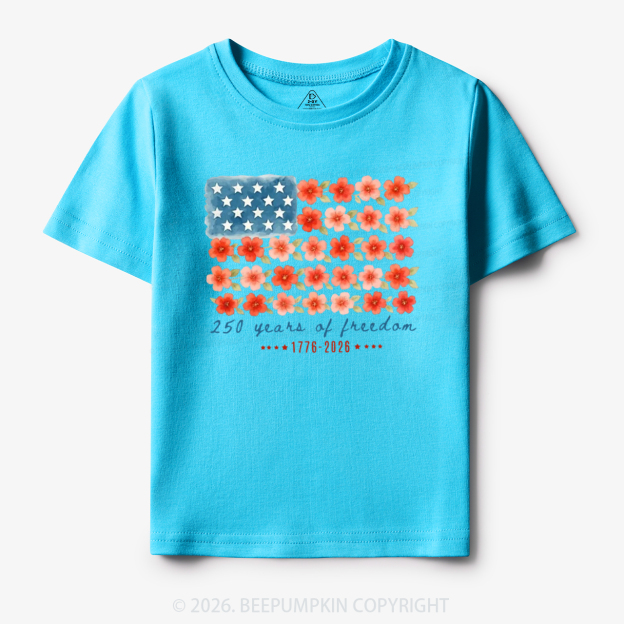America 250th Anniversary 1776–2026 Toddler&Kid's Tees