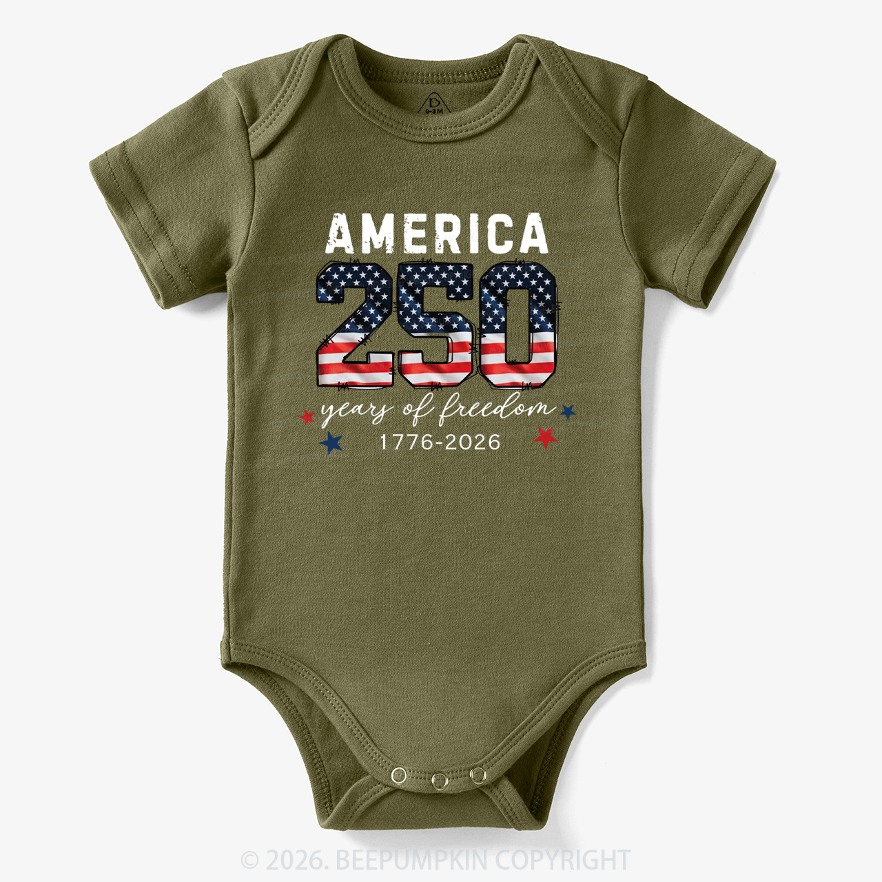 United States of America 250th Anniversary Bodysuit