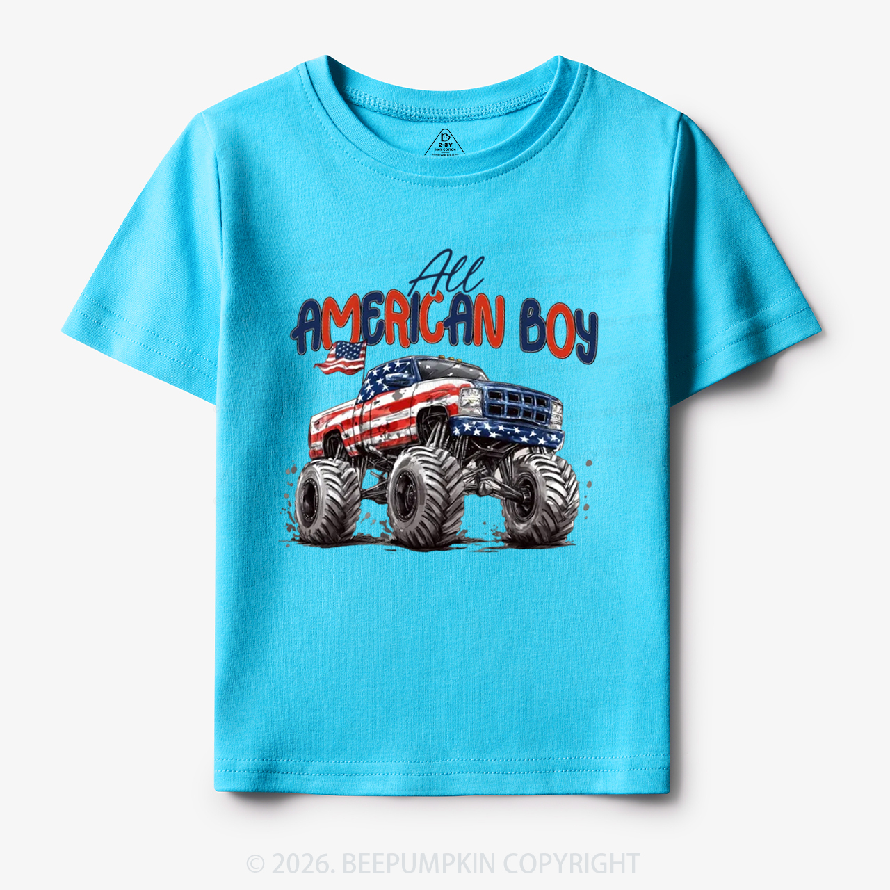 All American Boy 4th of July Toddler&Kid's Tees