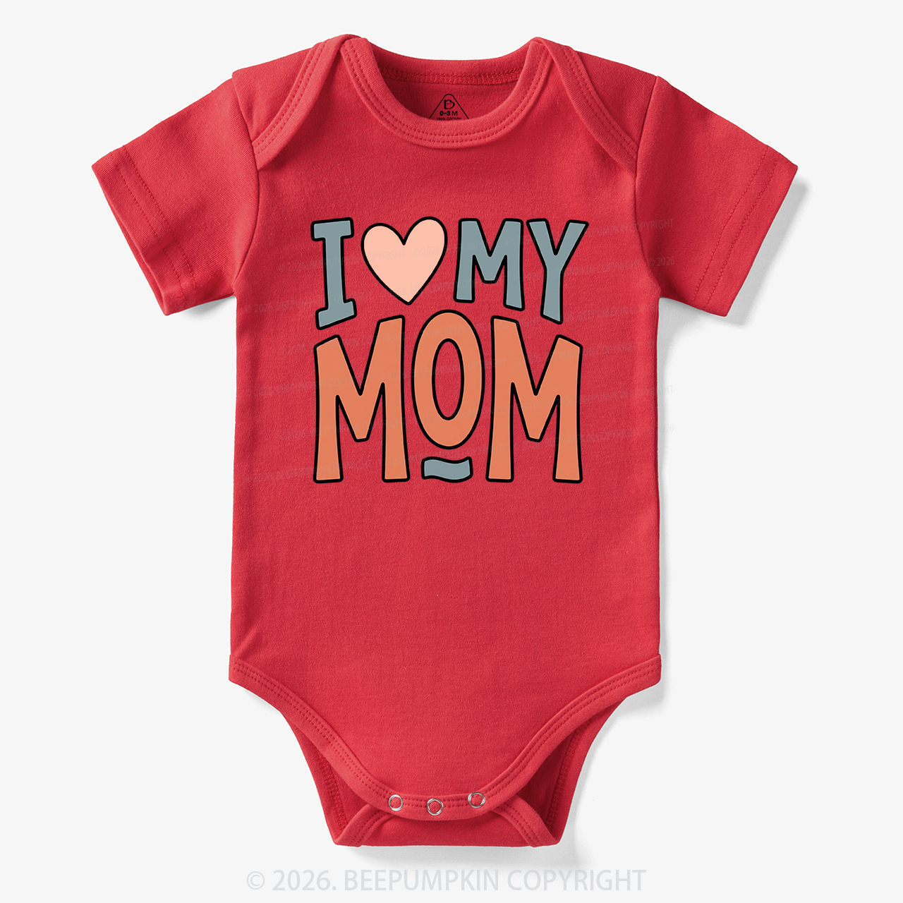 Sweet I Love My Mom Bodysuit