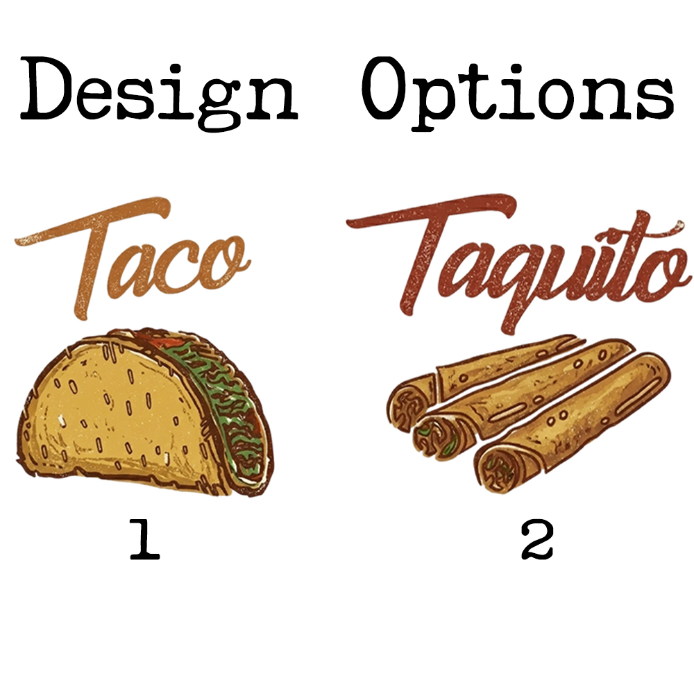 Taco & Taquito Dad&Me Raglan T-shirts