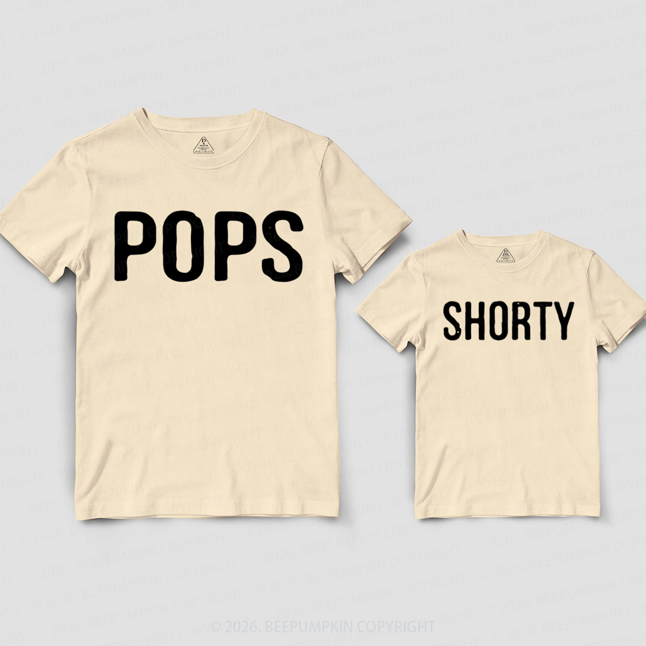 Pops and Shorty Dad&Me Matching Shirts