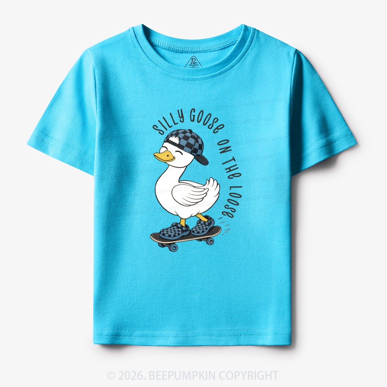 Silly Boy Goose On The Loose Toddler&Kid's Tees