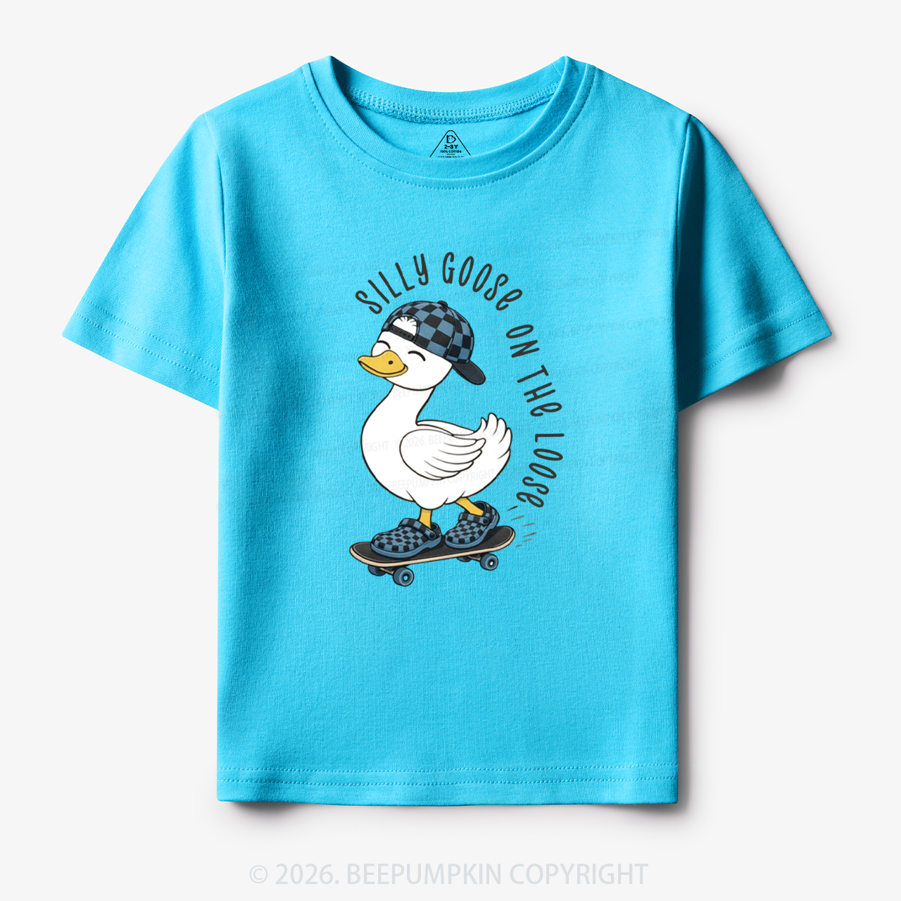 Silly Boy Goose On The Loose Toddler&Kid's Tees