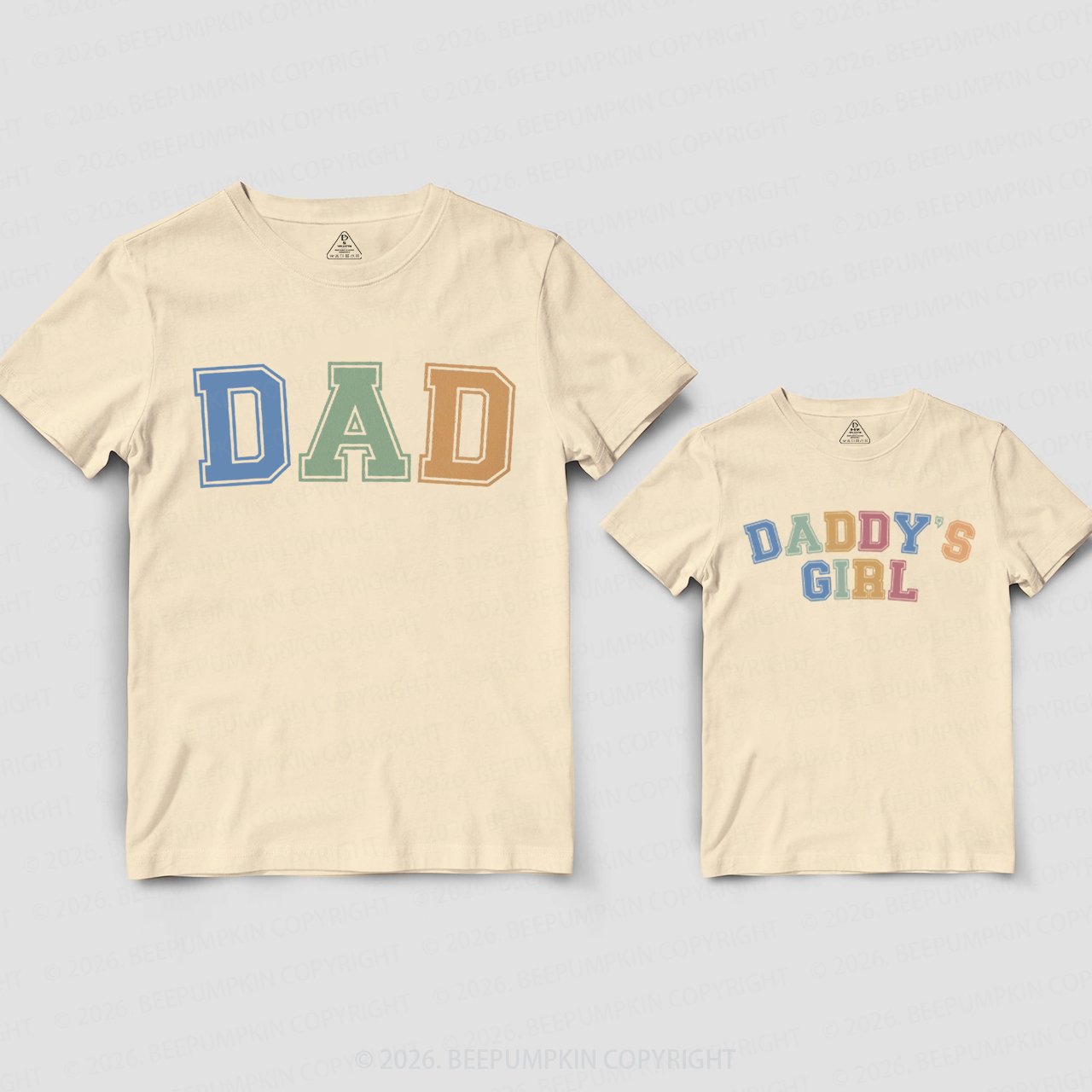  Retro Daddy & Me Father's Day Dad&Me Matching Shirts