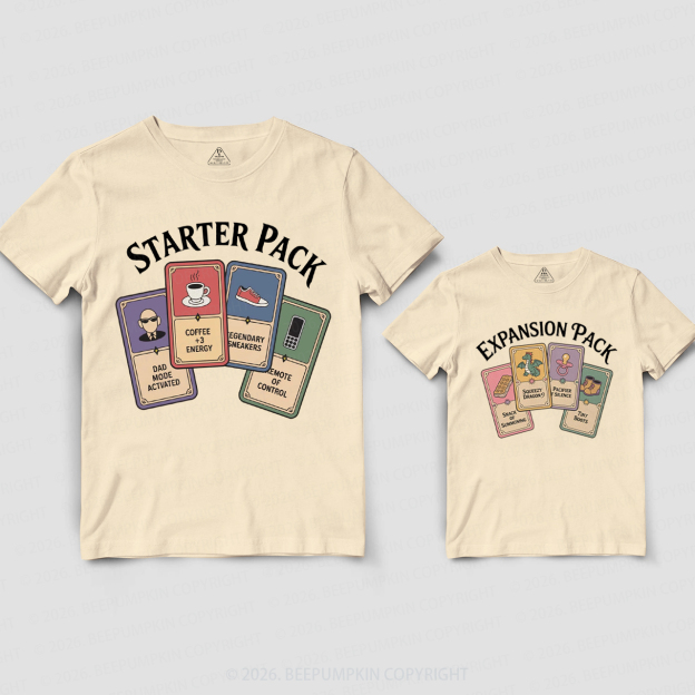 Starter Pack & Expansion Pack Dad&Me Matching Shirts