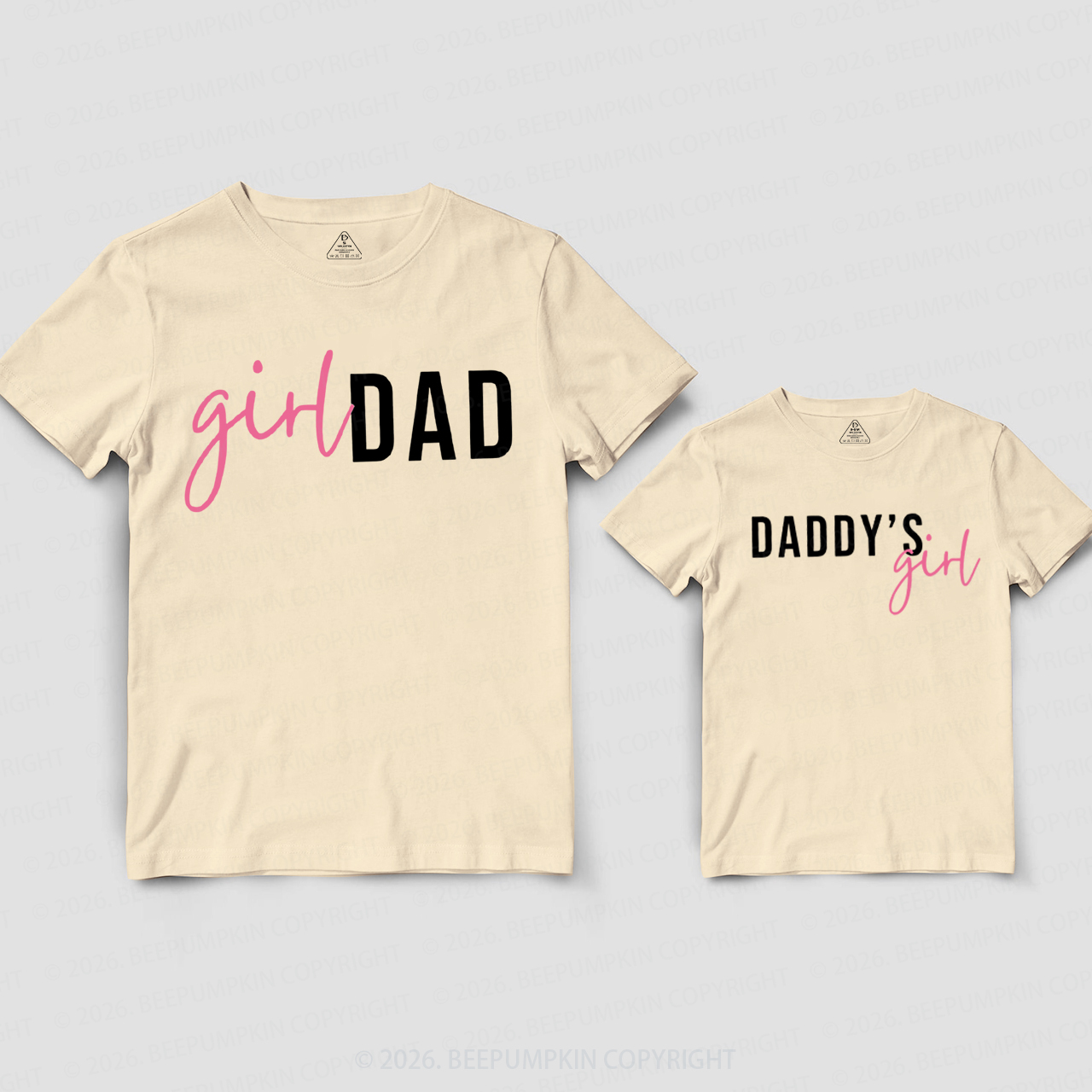 Girl Boy Dad Edition Dad&Me Matching Shirts