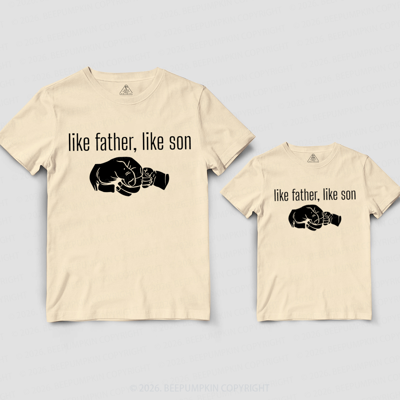 Like Father Like Son Father's Day Dad&Me Matching Shirts