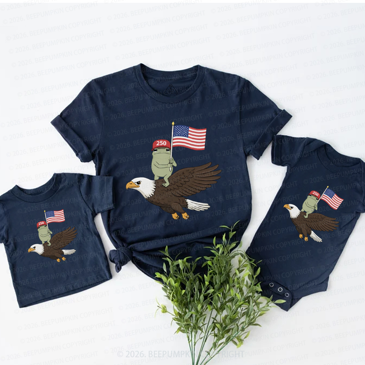 Personalized Baby Penguin Mom&Me Matching Tees Sale-Beepumpkin™