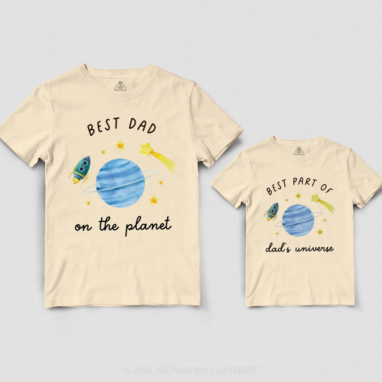 Best Part of Dad’s Universe Dad&Me Matching Shirts