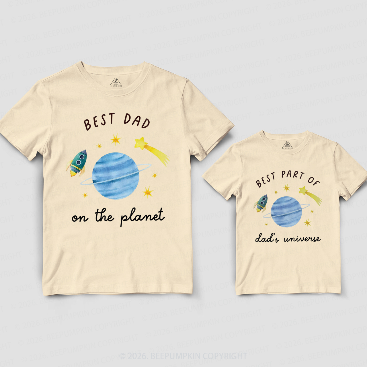 Best Part of Dad’s Universe Dad&Me Matching Shirts