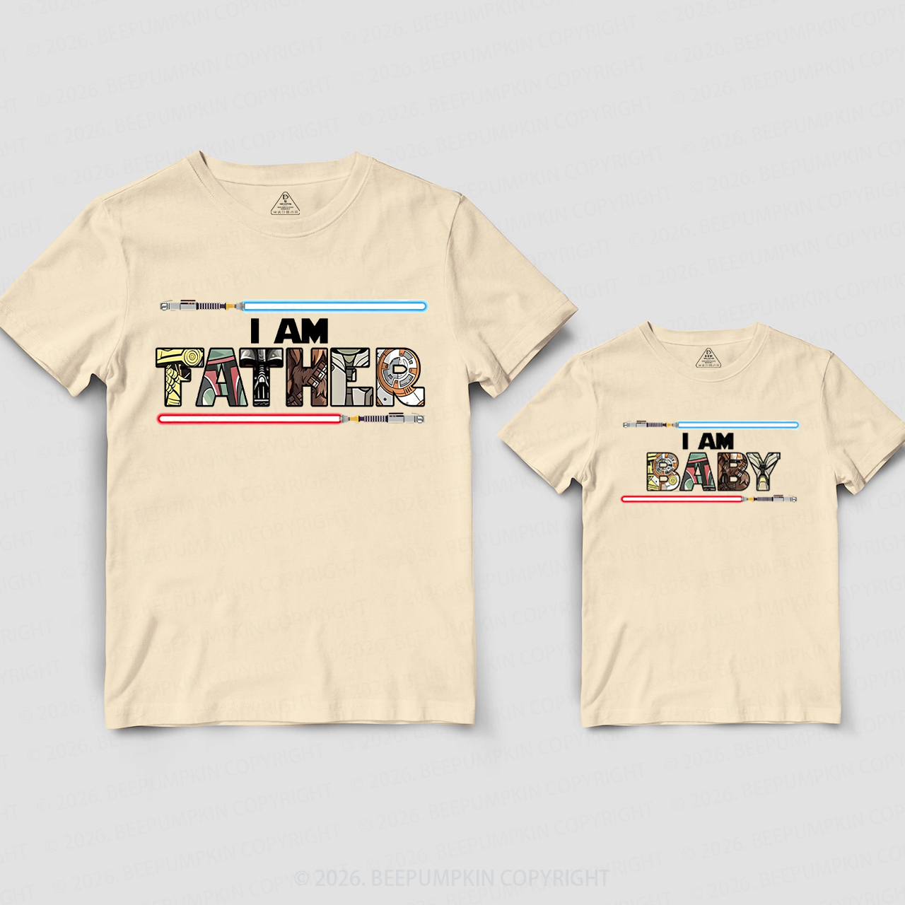 Personalized I Am Father Dad&Me Matching Shirts