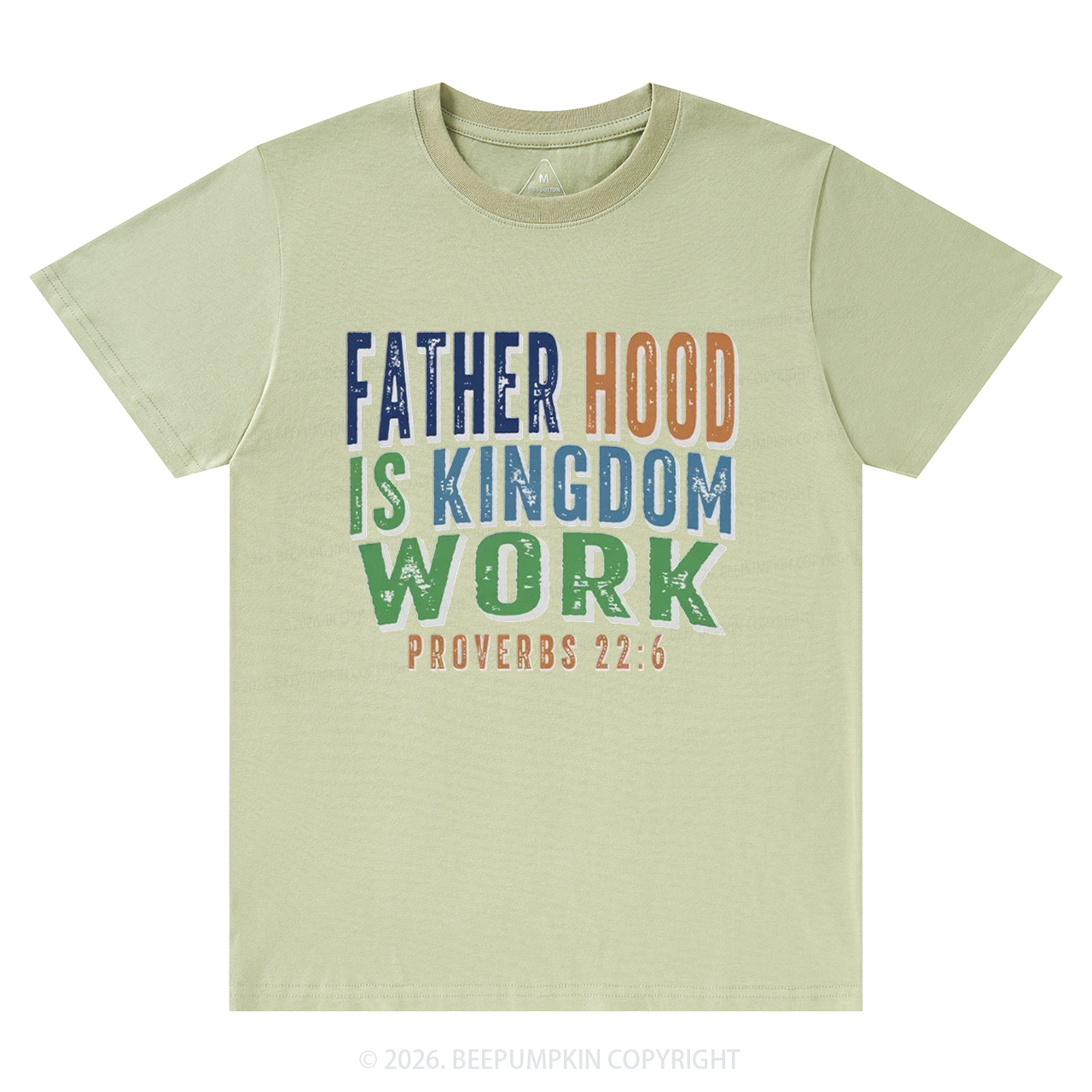 Christian Dad Fatherhood Is Kingdom Work T-Shirts