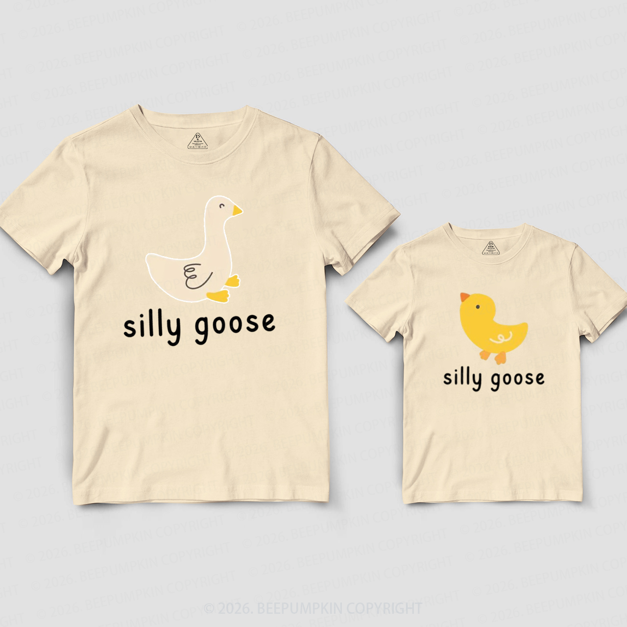 Silly Goose First Fathers Day Dad&Me Matching Shirts