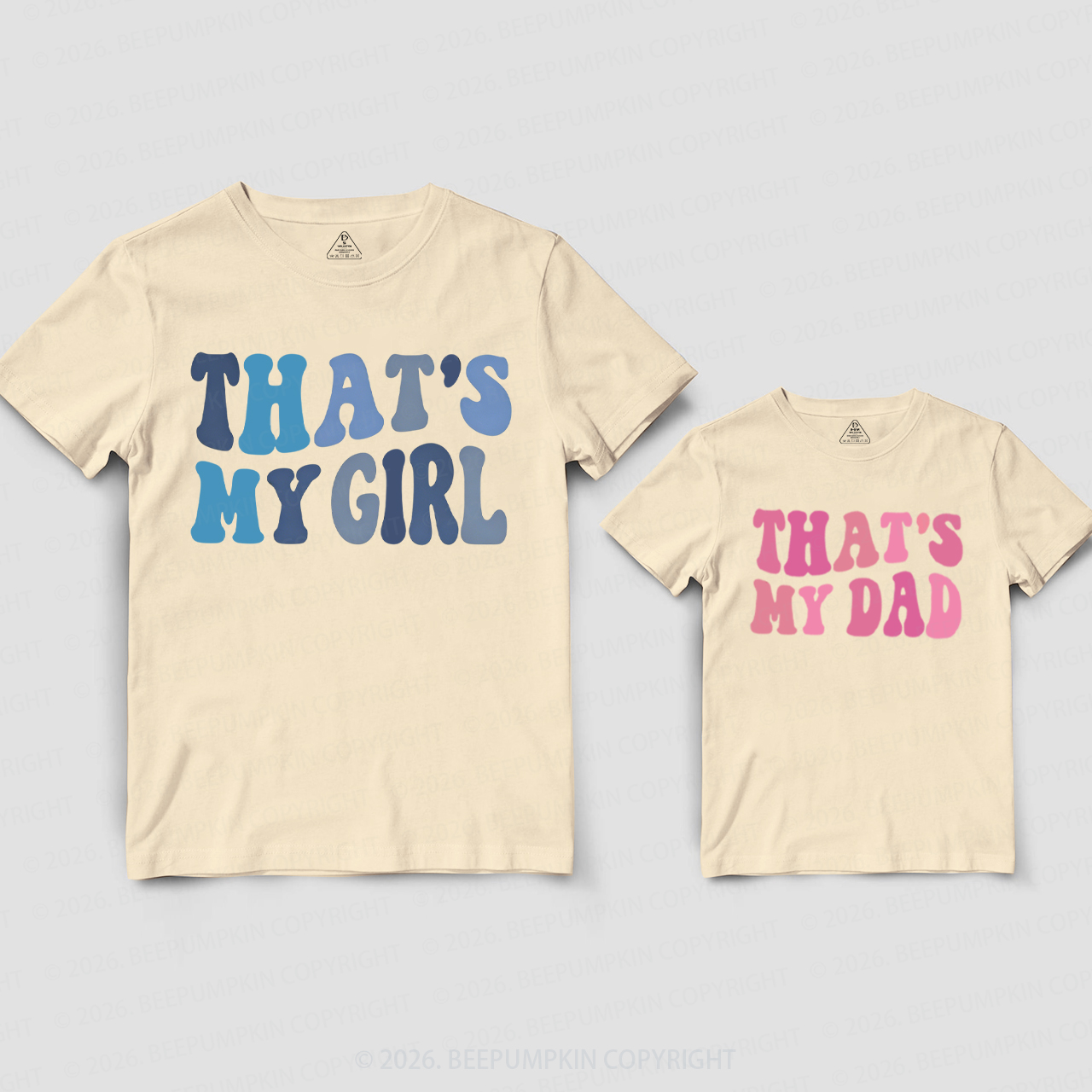 That's My Girl That's My Dad Dad&Me Matching Shirts