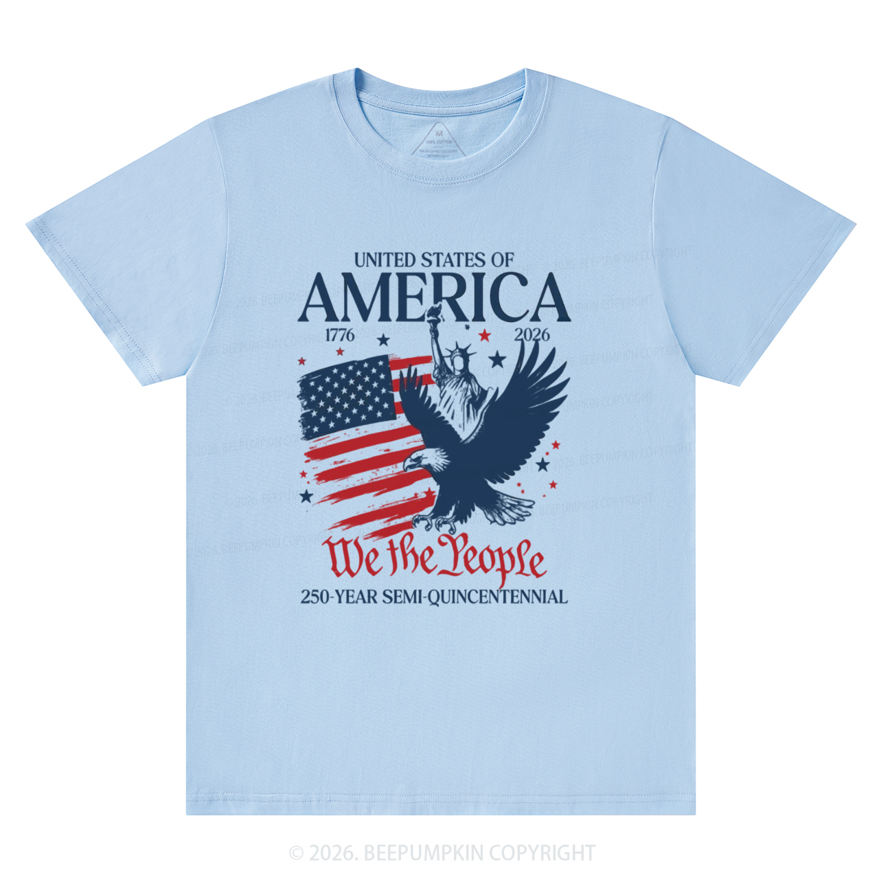  America 250 Patriotic Eagle USA T-Shirts