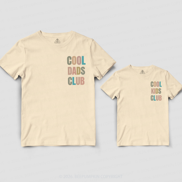 Cool Dads Cool Kids Club Dad&Me Matching Shirts