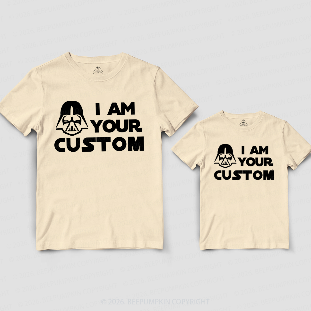 Personalized I Am Your Dalaxy Dad&Me Matching Shirts