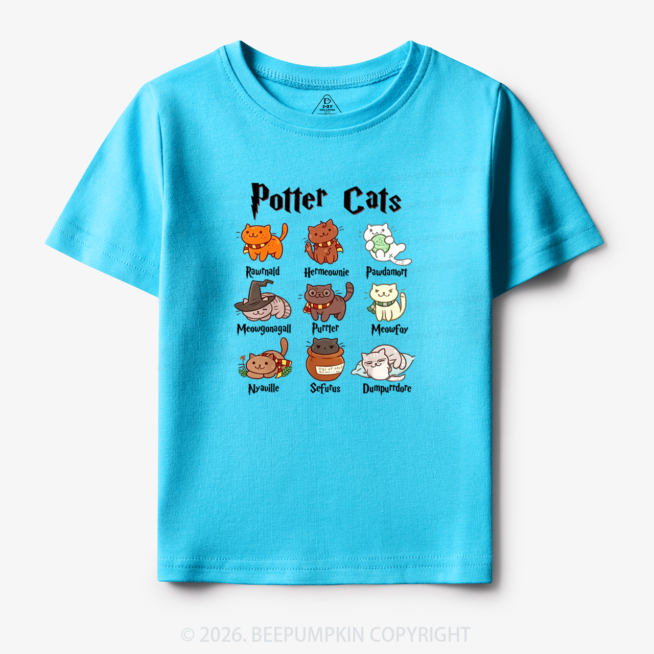 Funny Cat Toddler&Kid's Tees