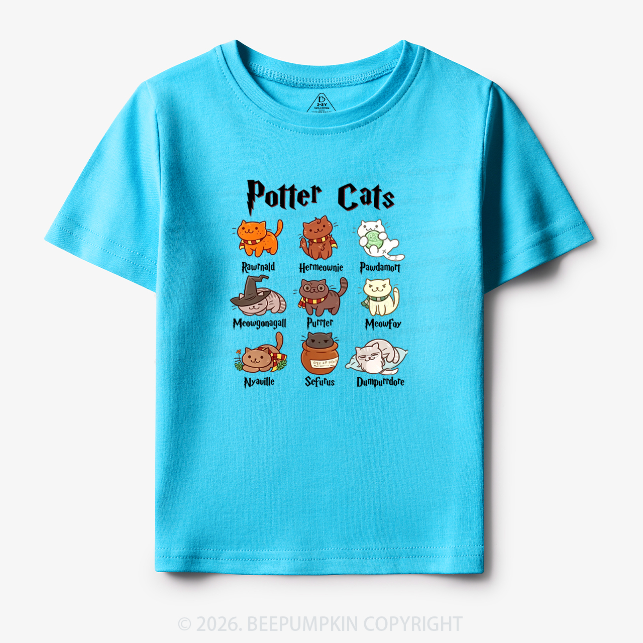 Funny Cat Toddler&Kid's Tees