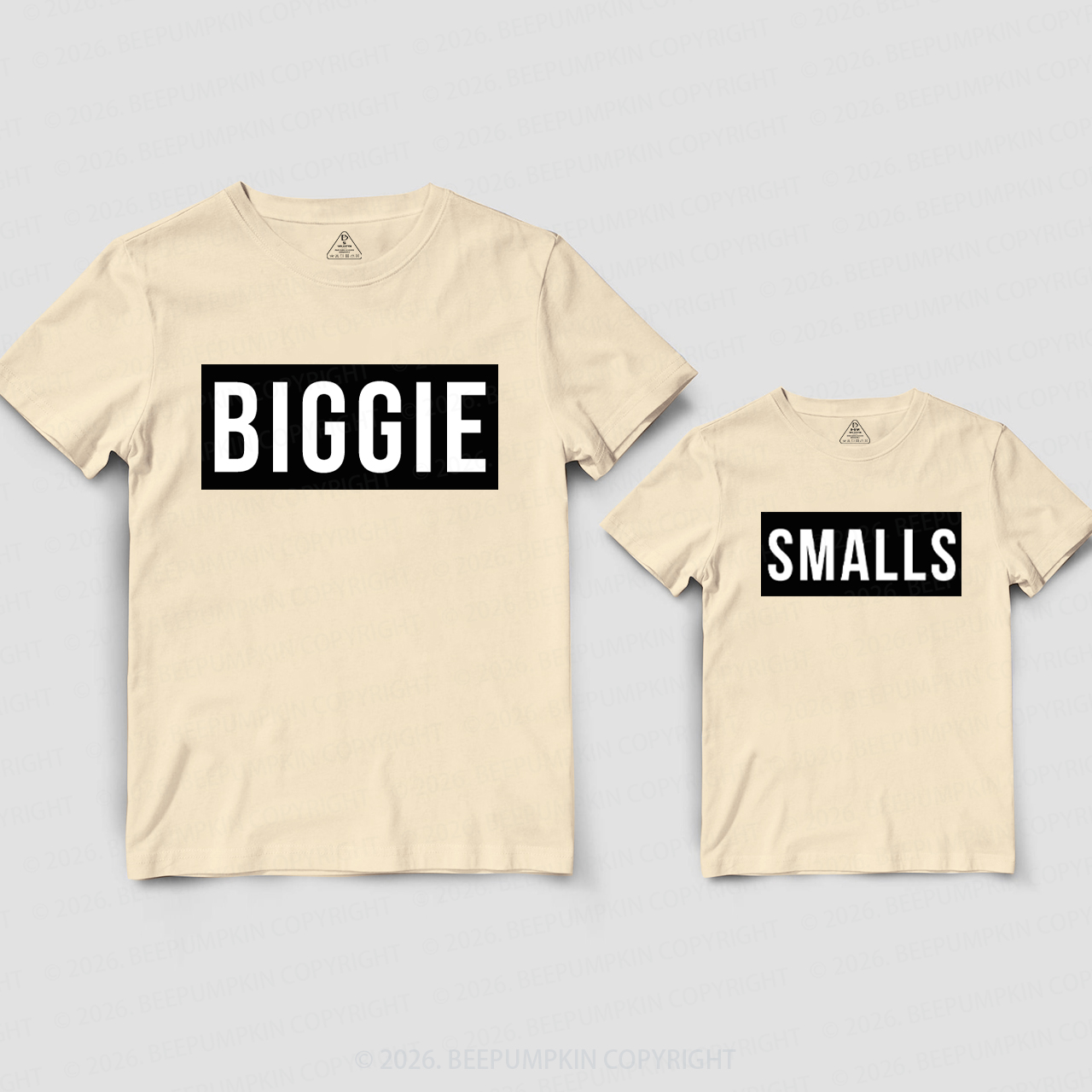 Biggie Smalls Dad&Me Matching Shirts