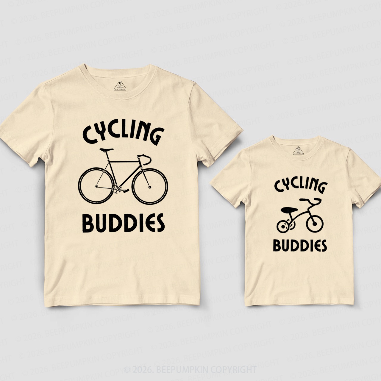 Cycling Buddies Dad&Me Matching Shirts