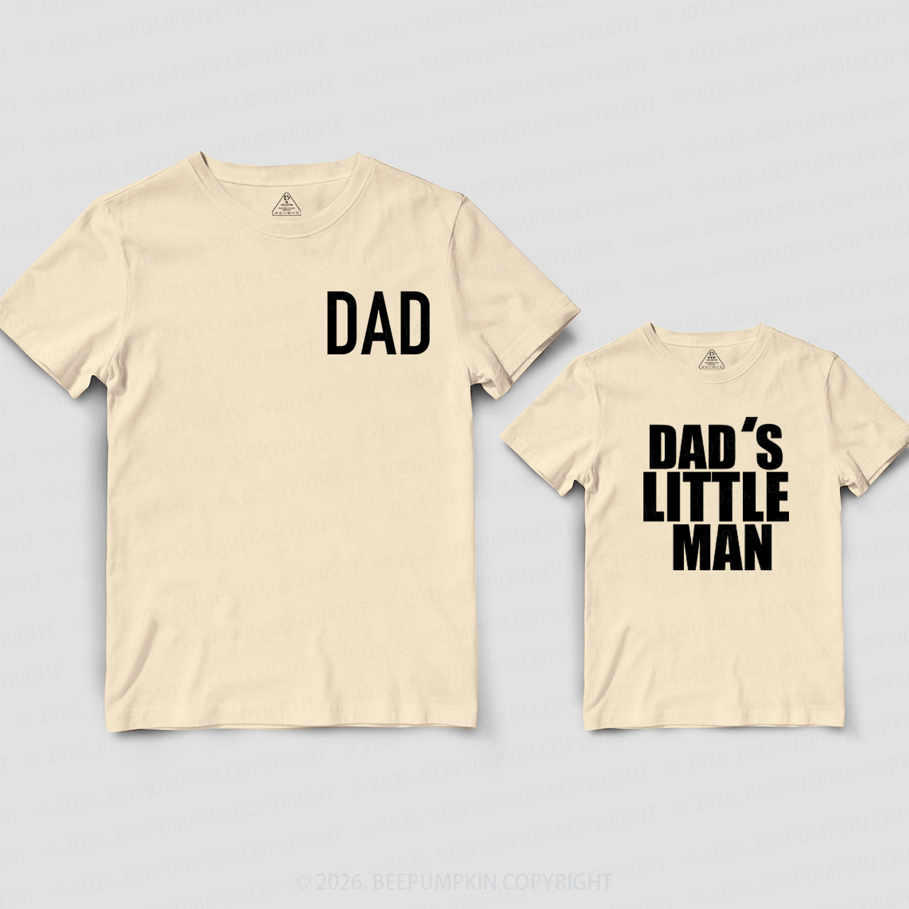 Dad&Dad's Little Man T-Shirts For Dad And Me