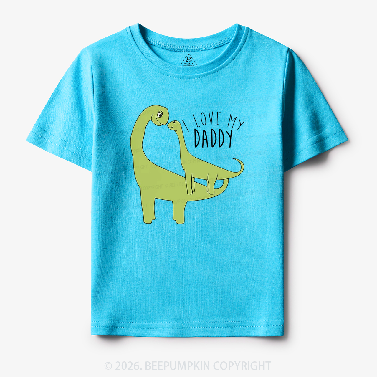 I Love My Daddy Dinosaur Toddler&Kid's Tees