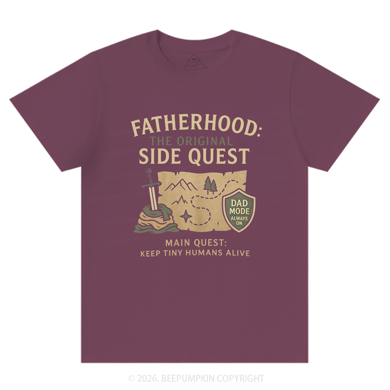 Fatherhood:The Original Side Quest T-Shirts
