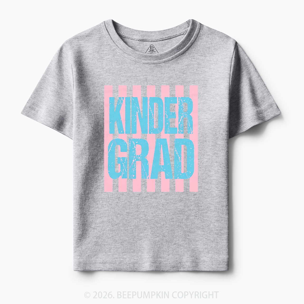 Stripes Kinder Graduation Summer Fun Retro Toddler&Kid's Tees