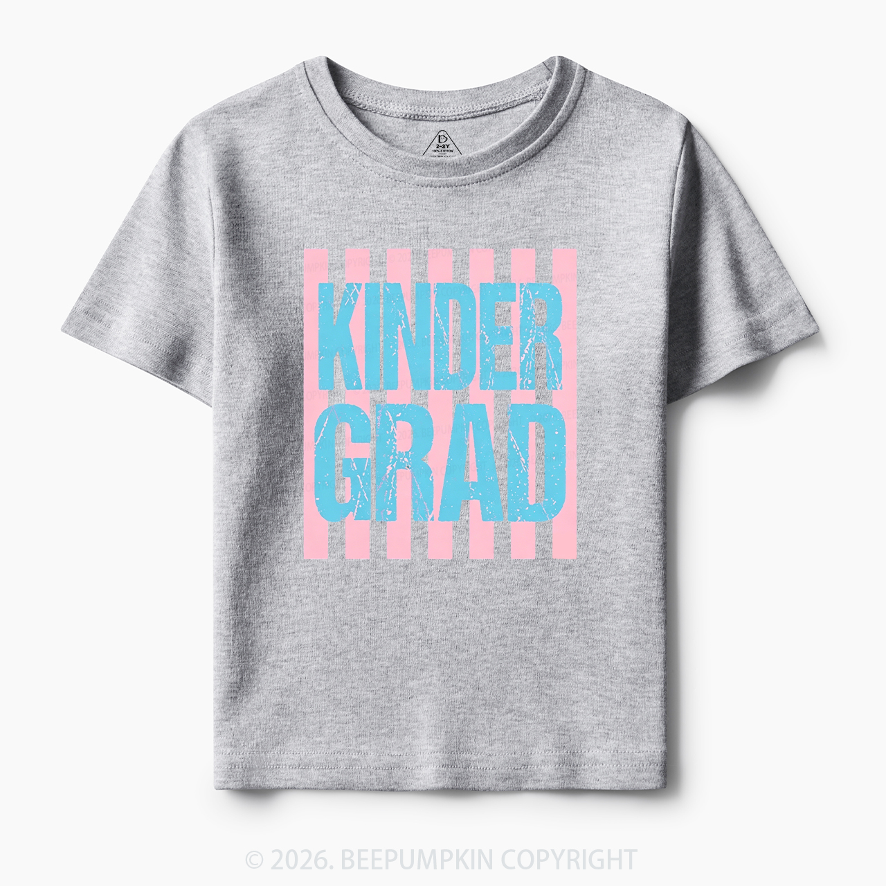 Stripes Kinder Graduation Summer Fun Retro Toddler&Kid's Tees