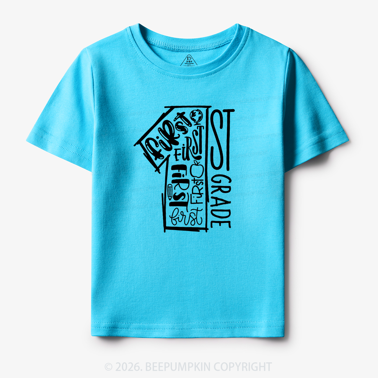School Doodle Grade Back to School Toddler&Kid's Tees