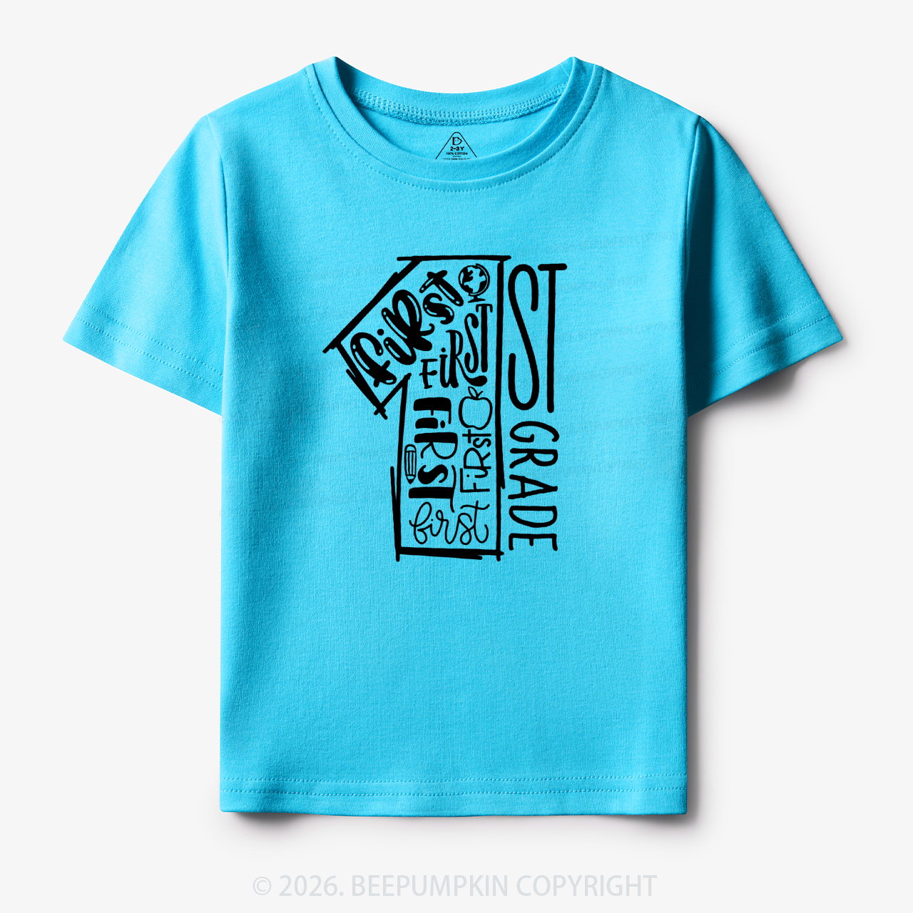 School Doodle Grade Back to School Toddler&Kid's Tees
