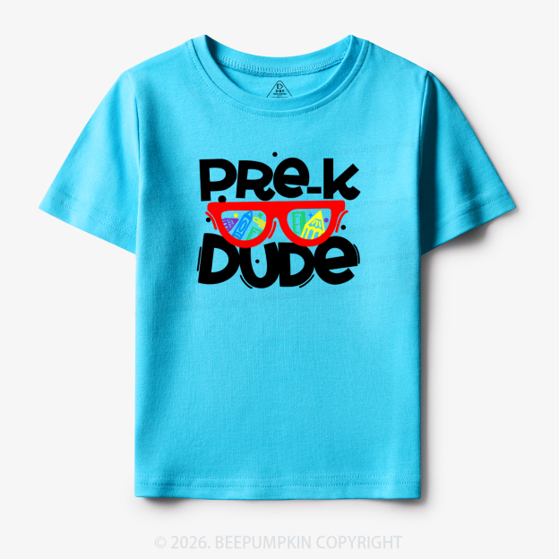 Pre-K Dude Back To School Shirt 