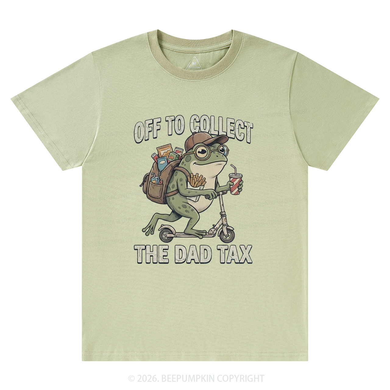 Funny Frog Off To Collect The Dad Tax T-Shirts