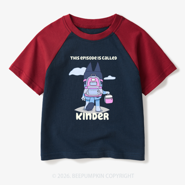 Personalized This Episode Is Called XXX Kid's Toddler&Kids Retro Raglan T-shirt