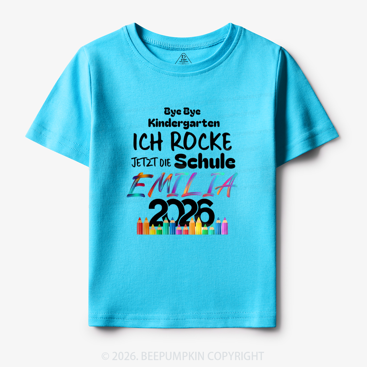 Personalized I Rock School Back To School Toddler&Kid's Tees