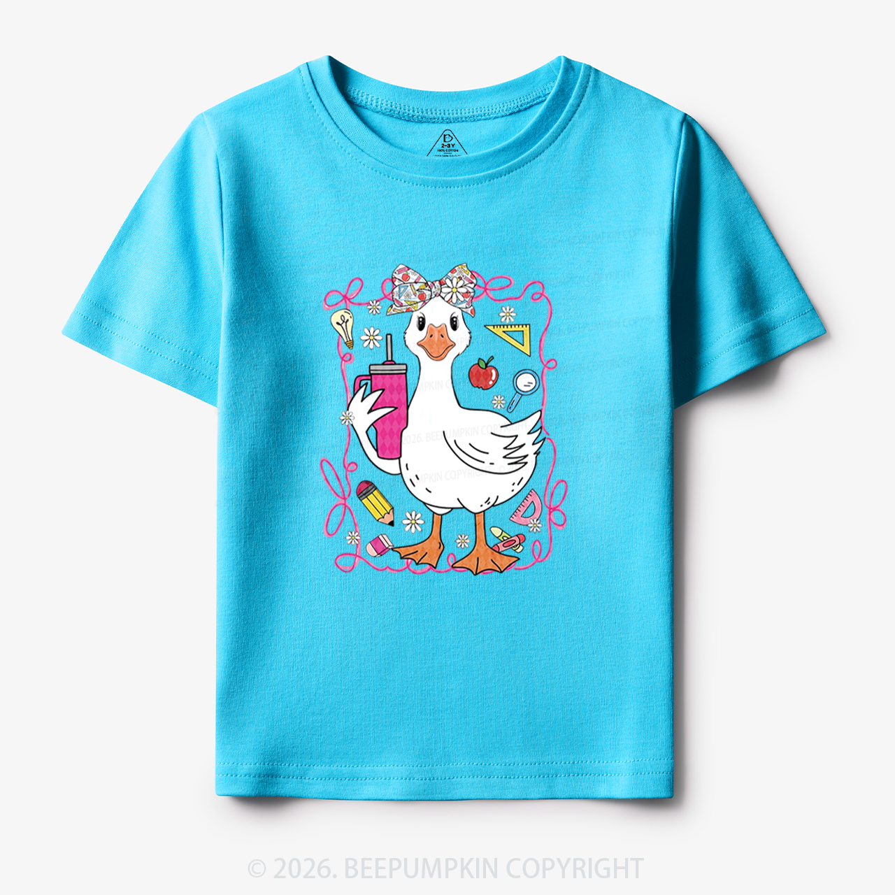 Coquette Silly Goose Back To School Toddler&Kid's Tees