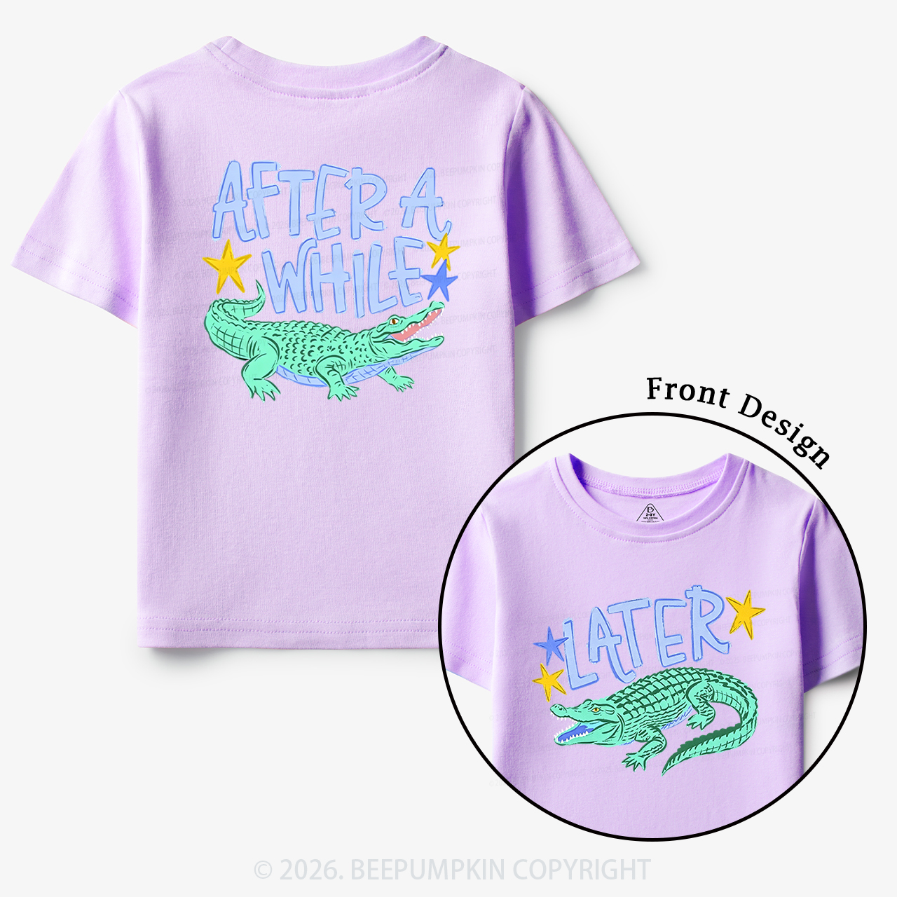 Later Gator After A While Crocodile Toddler&Kid's Tees