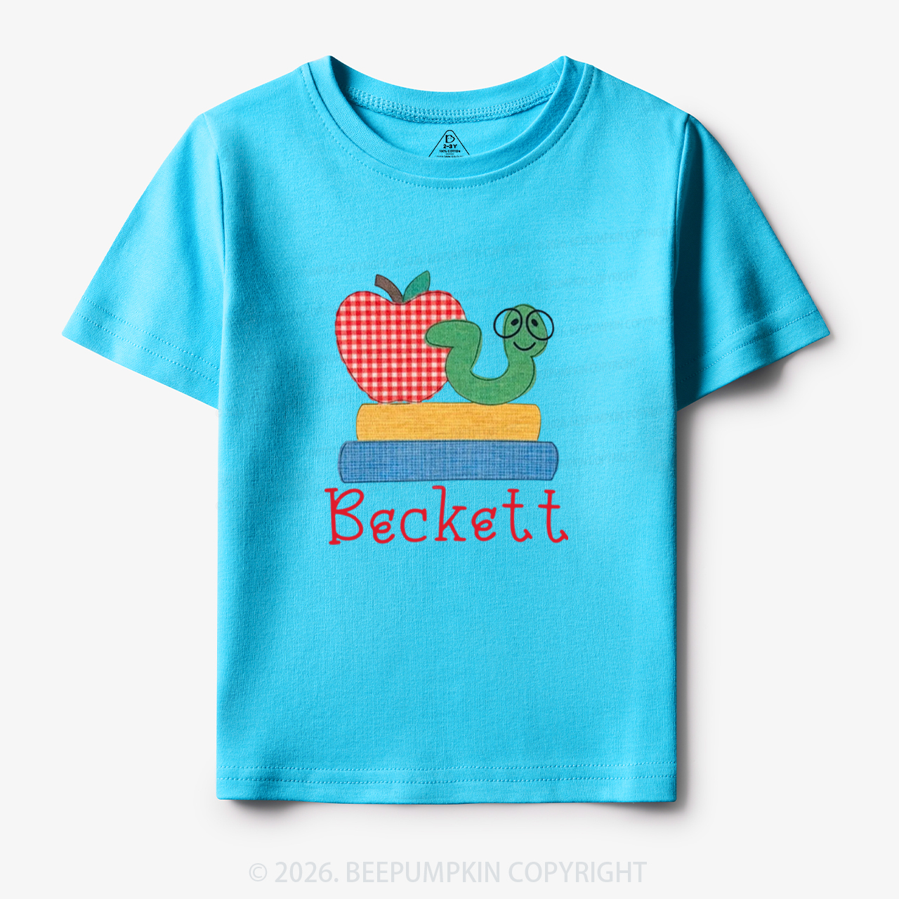 Personalized Name Caterpillar Back To School Toddler&Kid's Tees