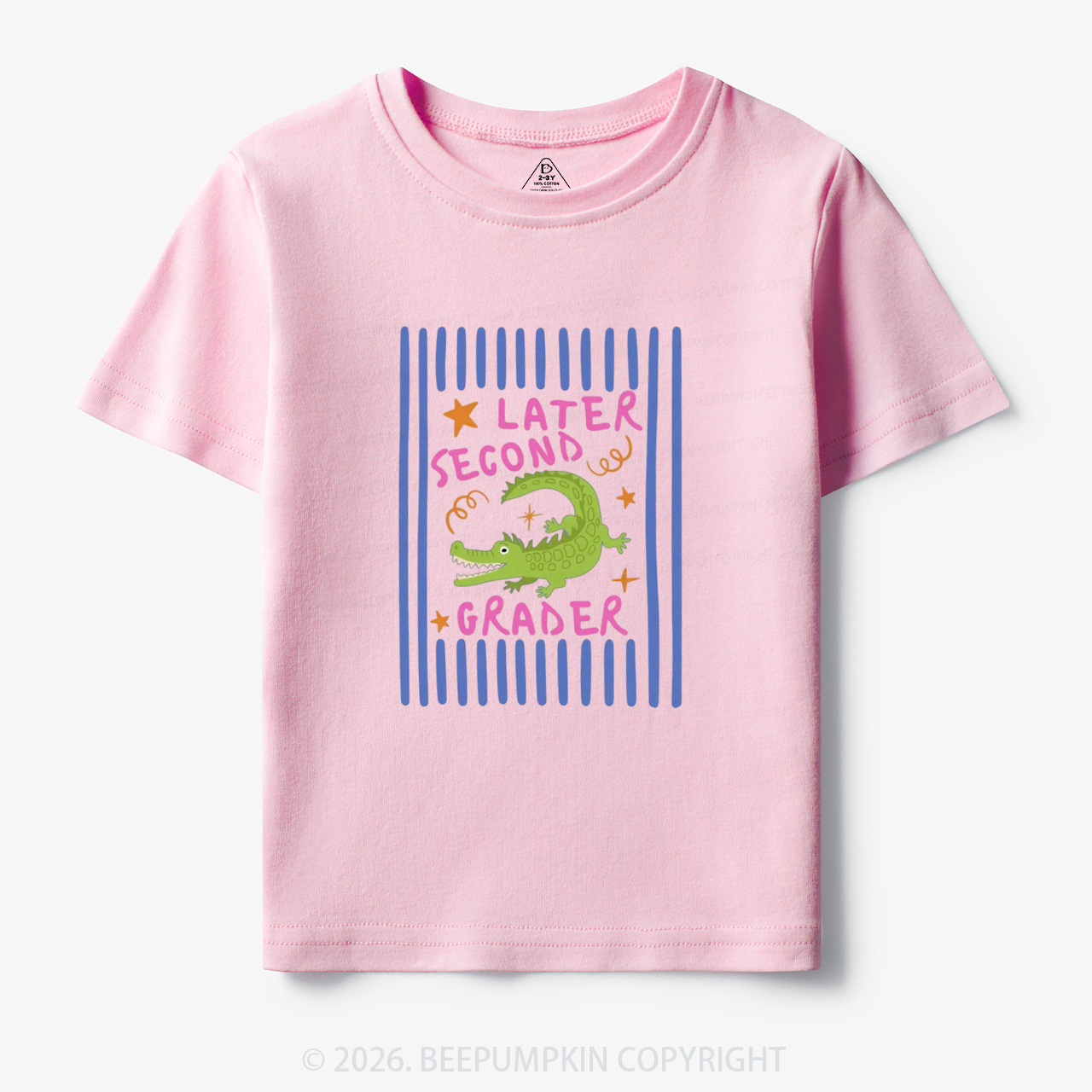 Personalized Later Alligator Funny Back To School Toddler&Kid's Tees